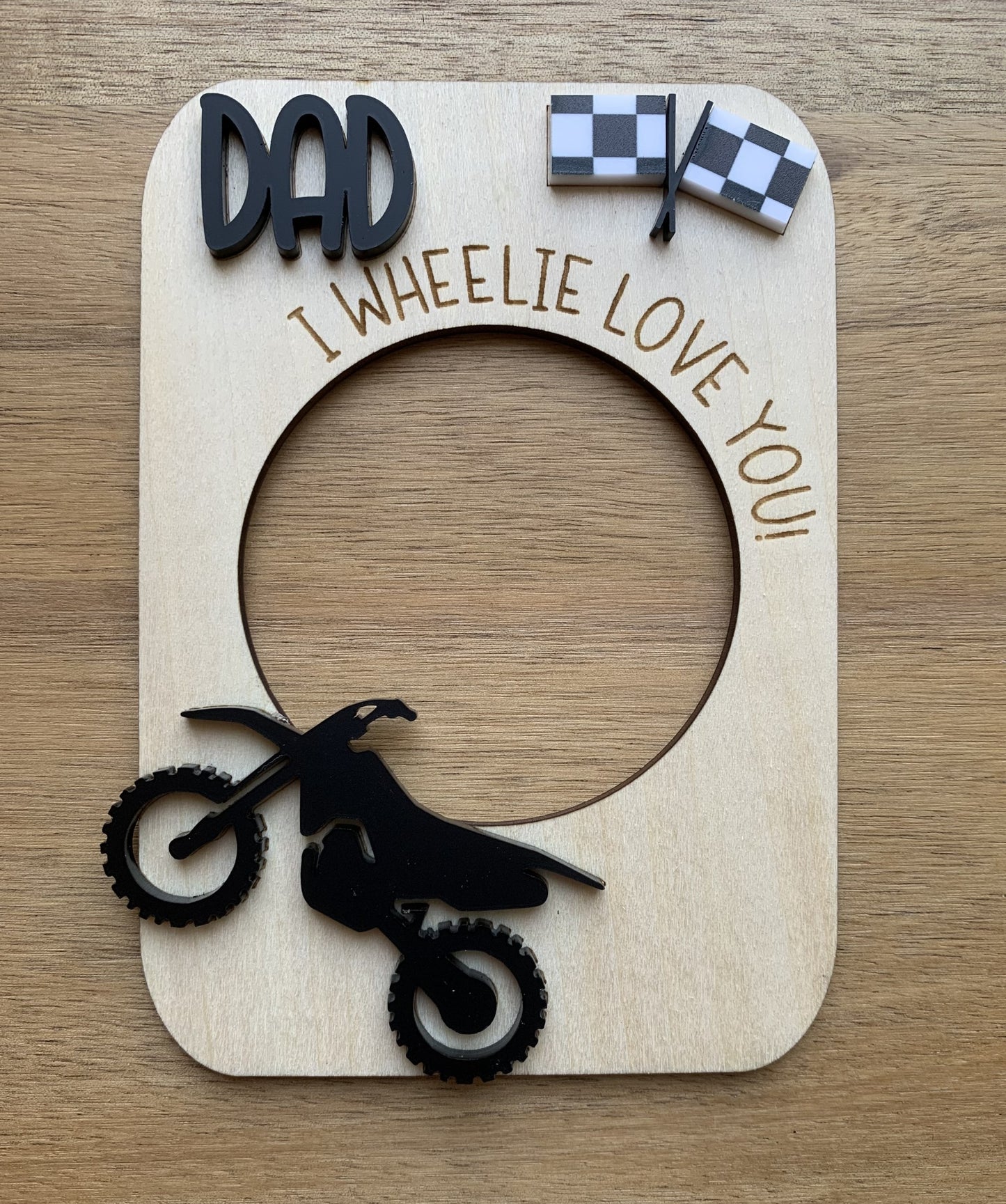 Wheelie Love You Magnet