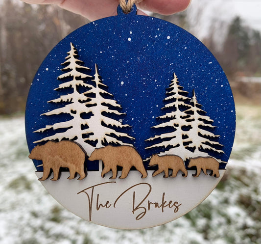 Family Name ornament