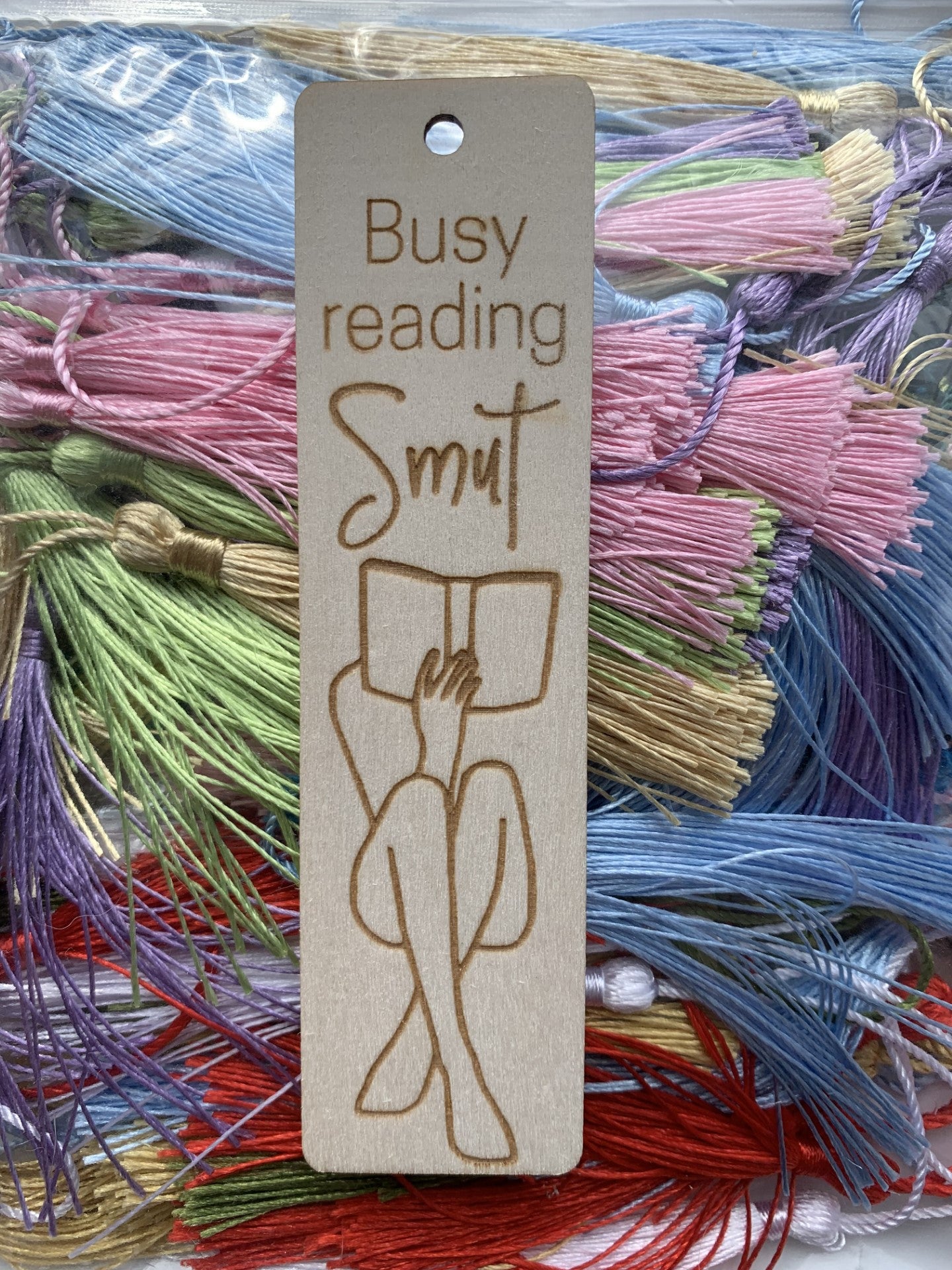 Bookmark - busy reading smut