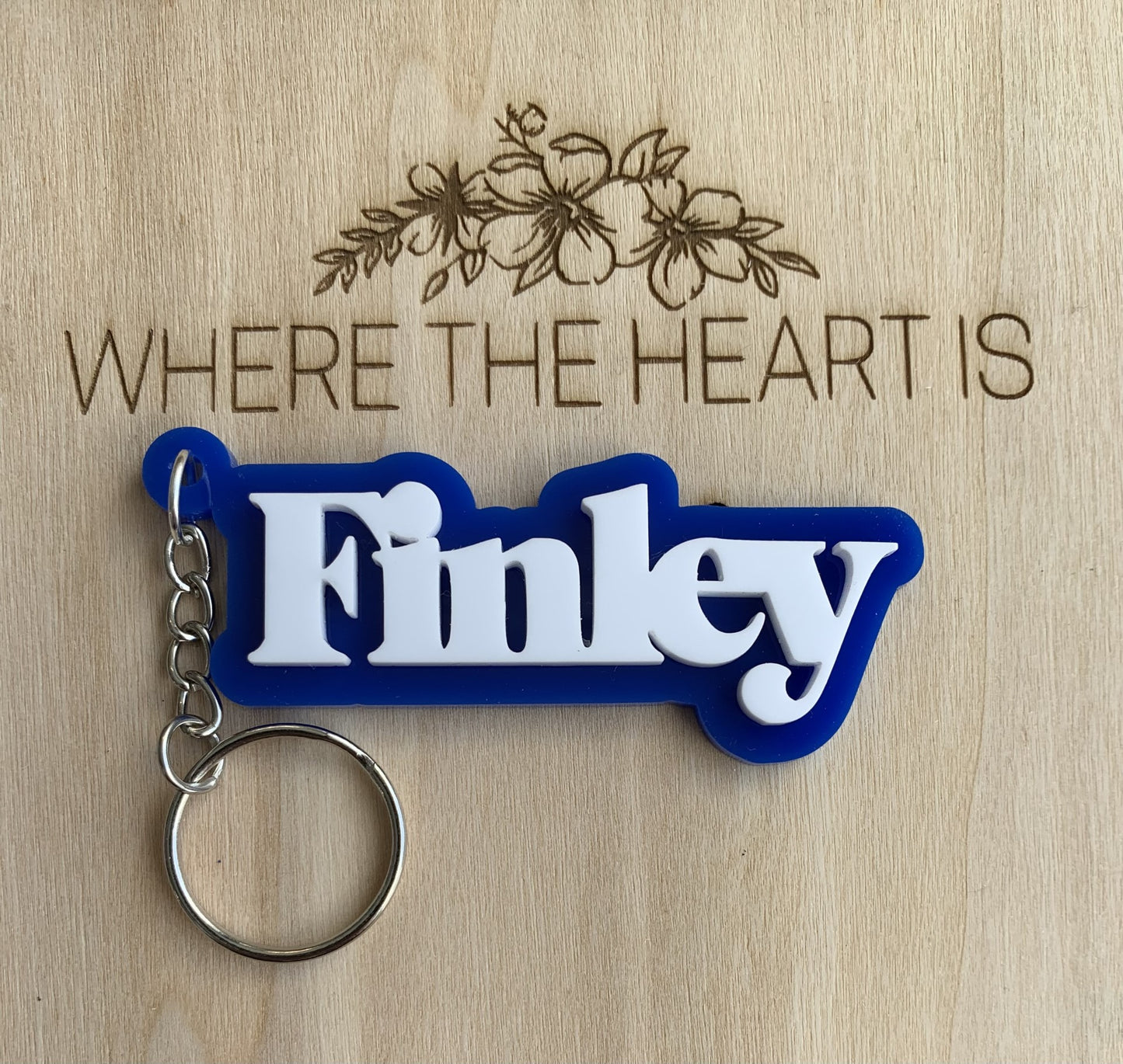 Personalized keychain