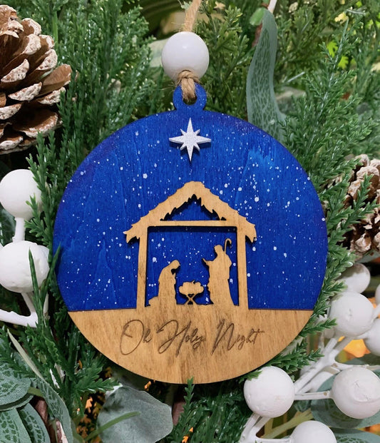 Oh Holy Night Ornament