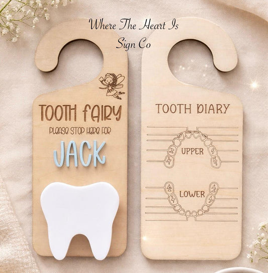 Tooth Fairy Doorknob Hanger