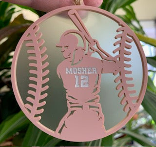 Baseball Ornament