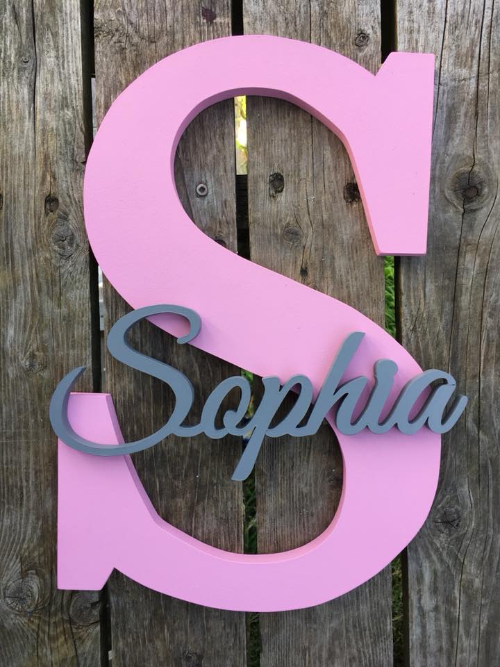 Capital Letter Sign