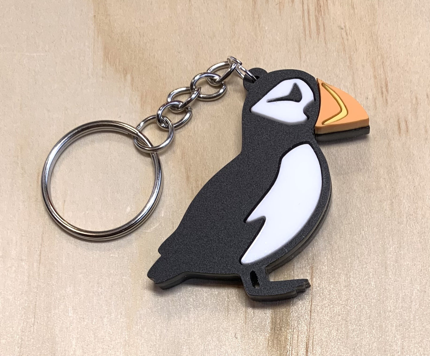 Keychain, puffin