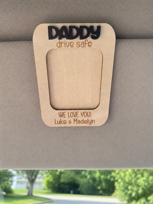 Visor - picture holder