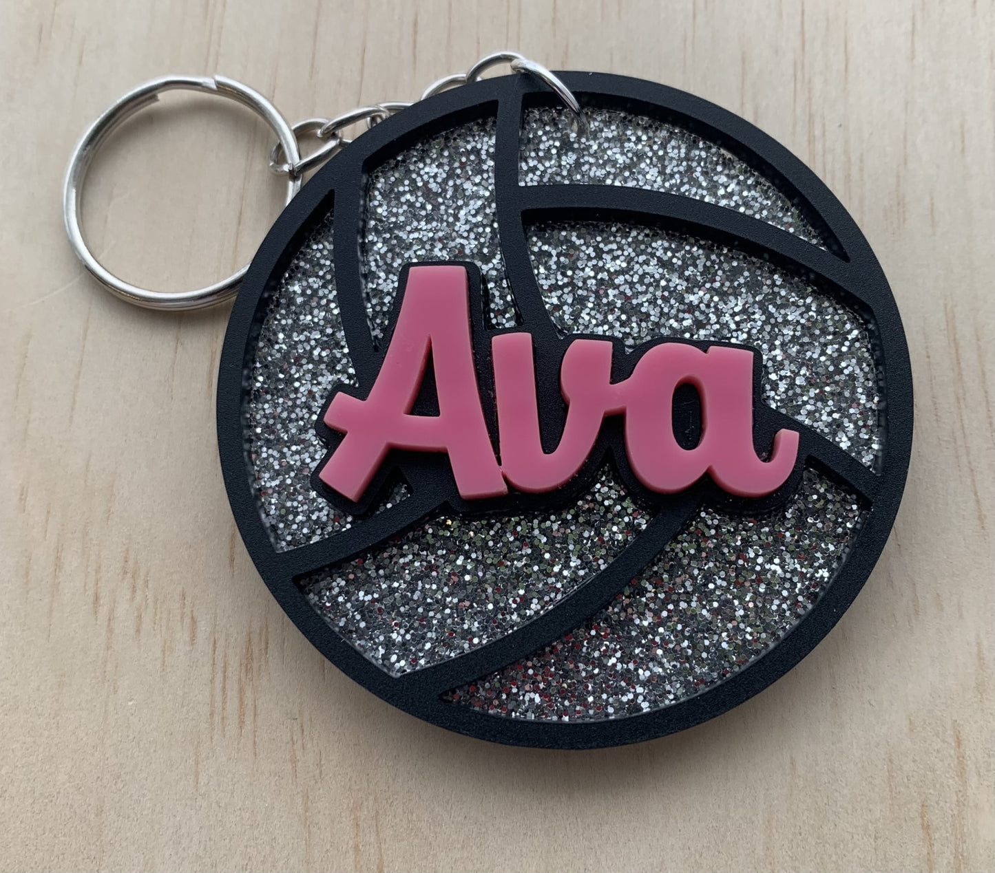 Volleyball, bag tag